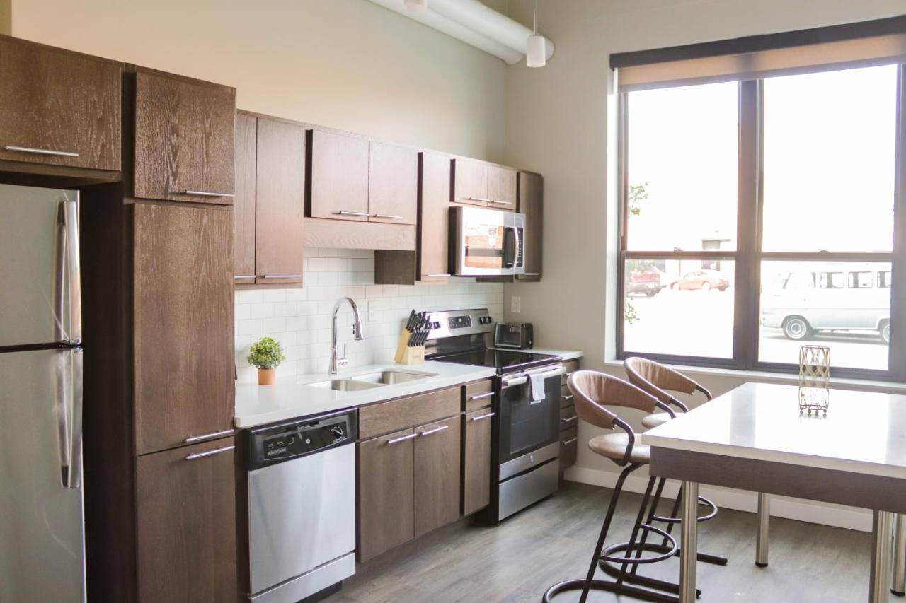 Sleepover Premier Downtown Des Moines Apartments Ngoại thất bức ảnh
