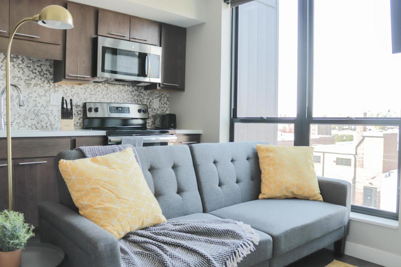 Sleepover Premier Downtown Des Moines Apartments Ngoại thất bức ảnh