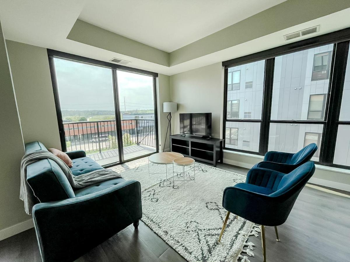 Sleepover Premier Downtown Des Moines Apartments Ngoại thất bức ảnh